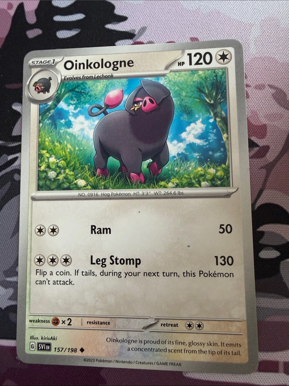 Lechonk & Oinkologne Evolution Line Lot | Scarlet & Violet Base Set | ✨5/$25 - Picture 5 of 6